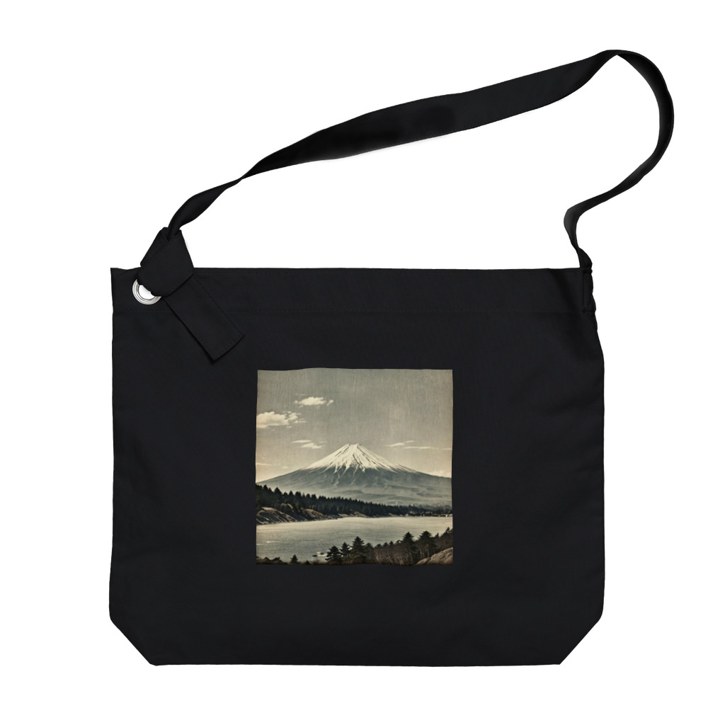 Kaz_Alter777の古風な富士山 Big Shoulder Bag