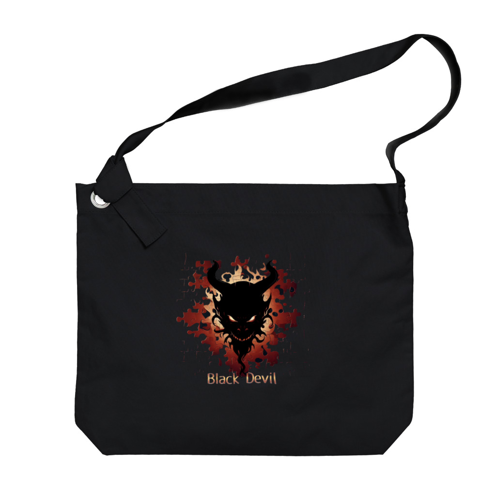 Lock-onの【Black Devil】01 Big Shoulder Bag