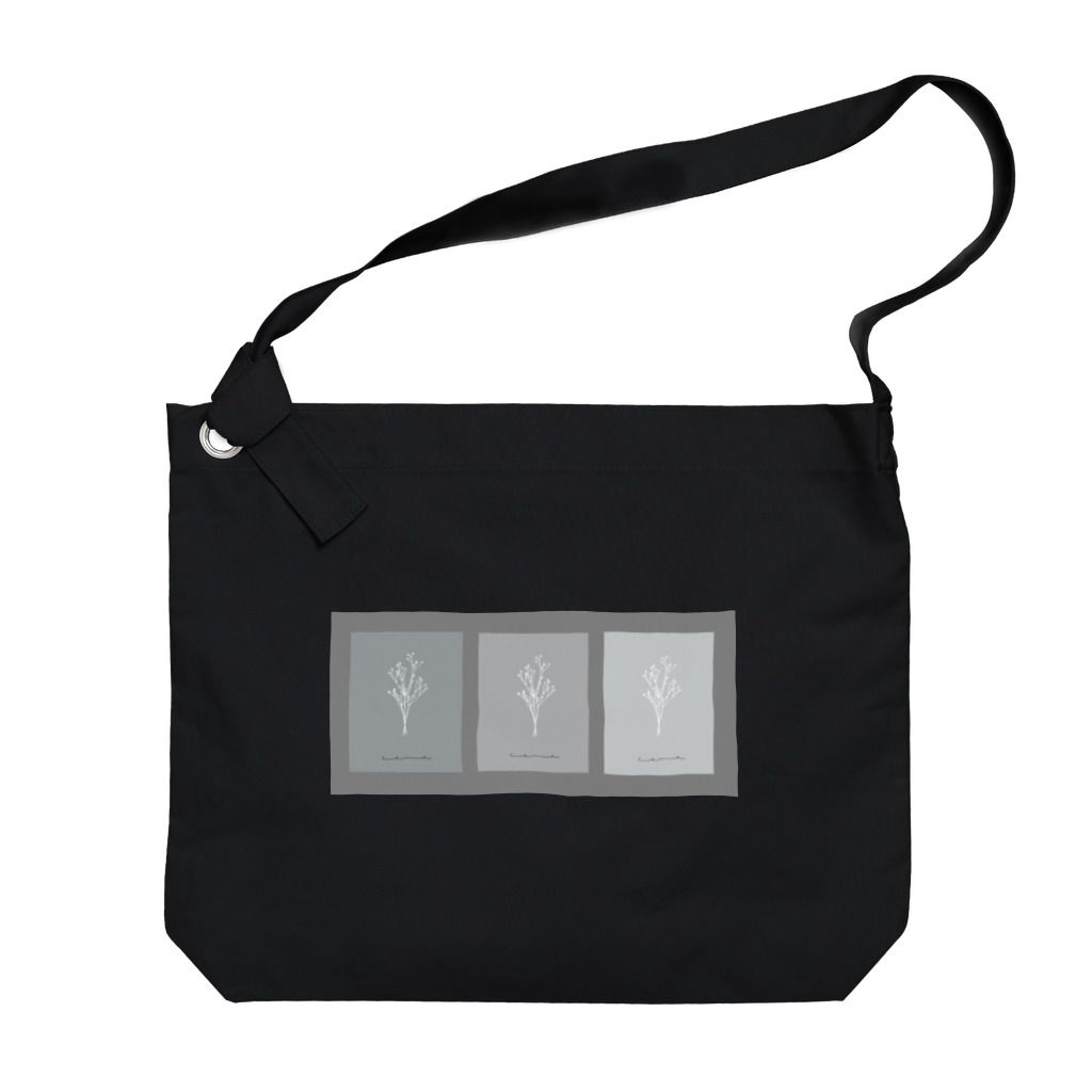 rilybiiの3 frame gray Big Shoulder Bag
