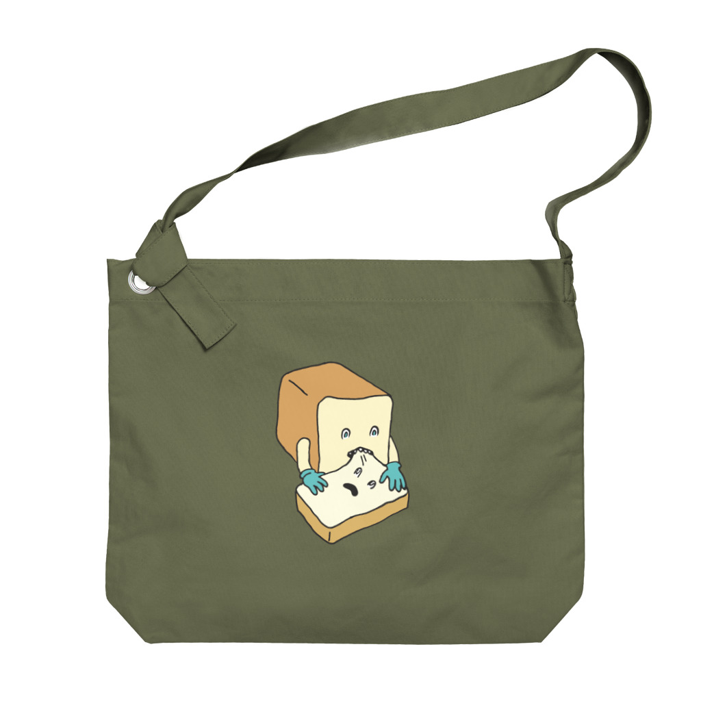 LONESOME TYPE ススの共喰い🍞（食パン） Big Shoulder Bag