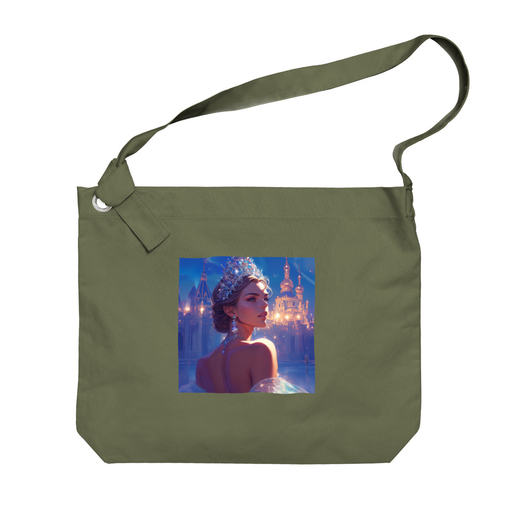 AQUAMETAVERSEの宵闇に輝くクリスタルの女王 Marsa 106 Big Shoulder Bag