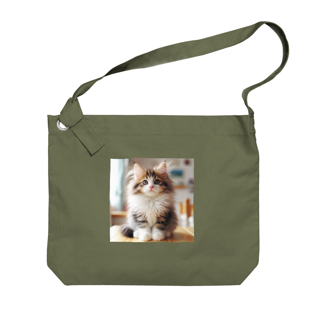 Creation CATのゴージャスCAT Big Shoulder Bag