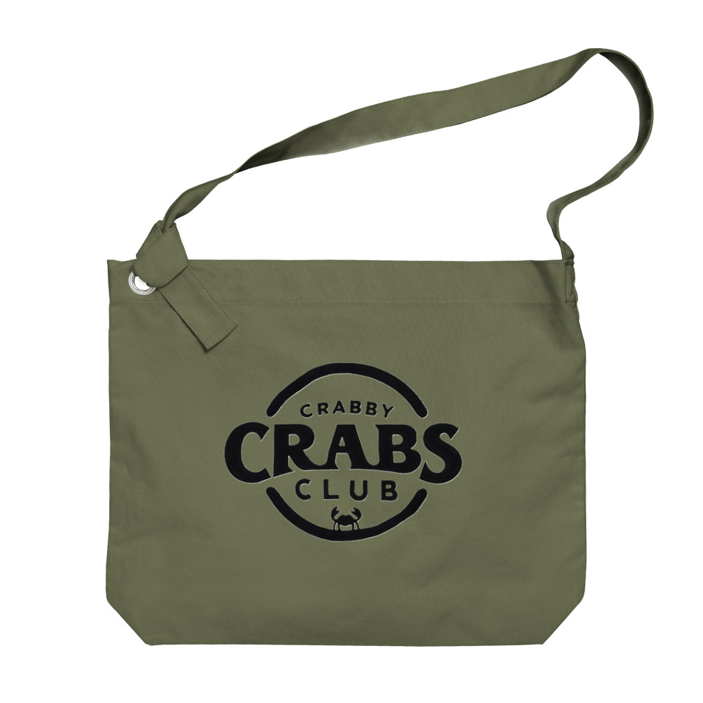 MatrixSphereのCRABBY CRABS CLUB シンプルロゴ ビッグショルダーバッグ