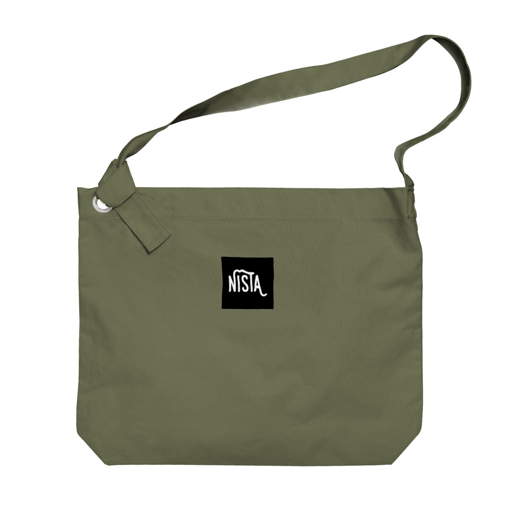 mmm212のNISTA square box logo Big Shoulder Bag