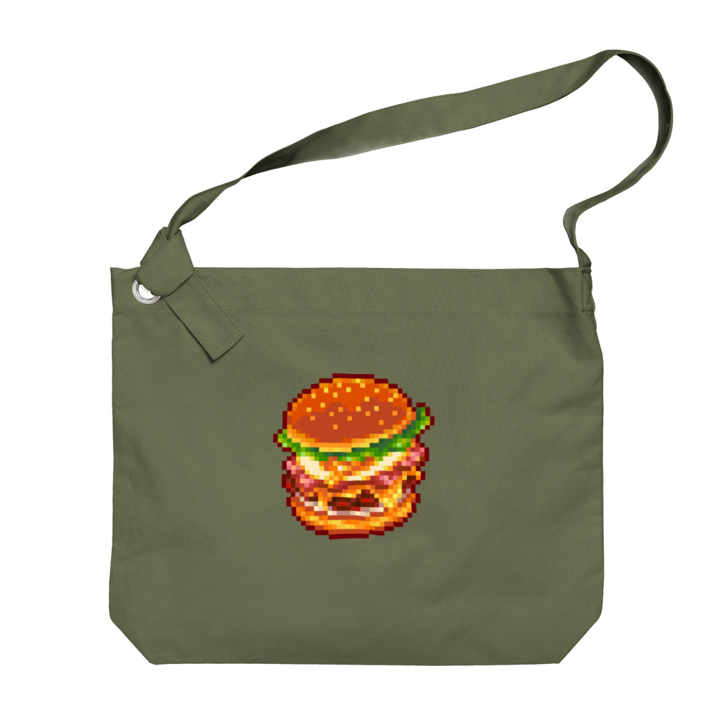 どっと屋のBACON EGG CHEESE BURGER Big Shoulder Bag