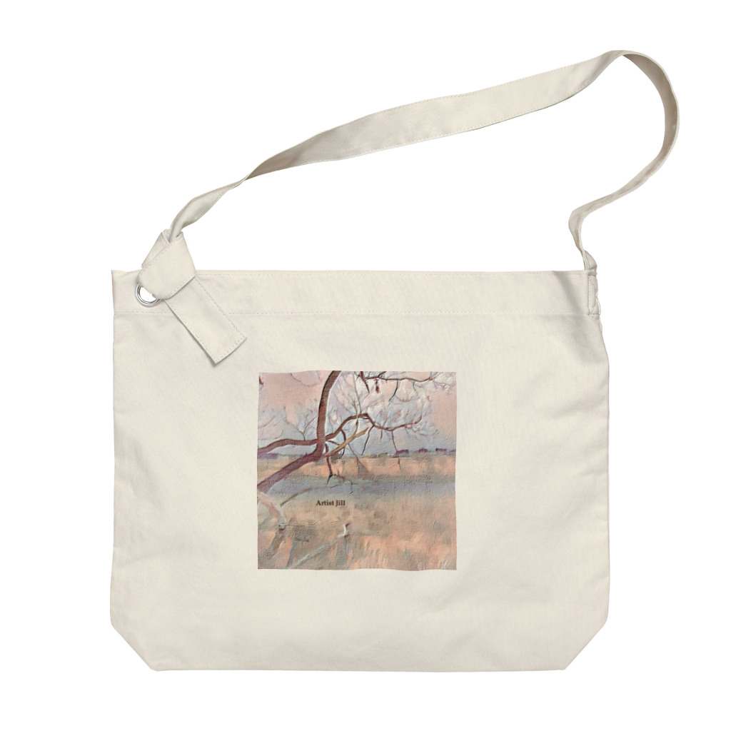 【ホラー専門店】ジルショップの絵画のような風景 Big Shoulder Bag