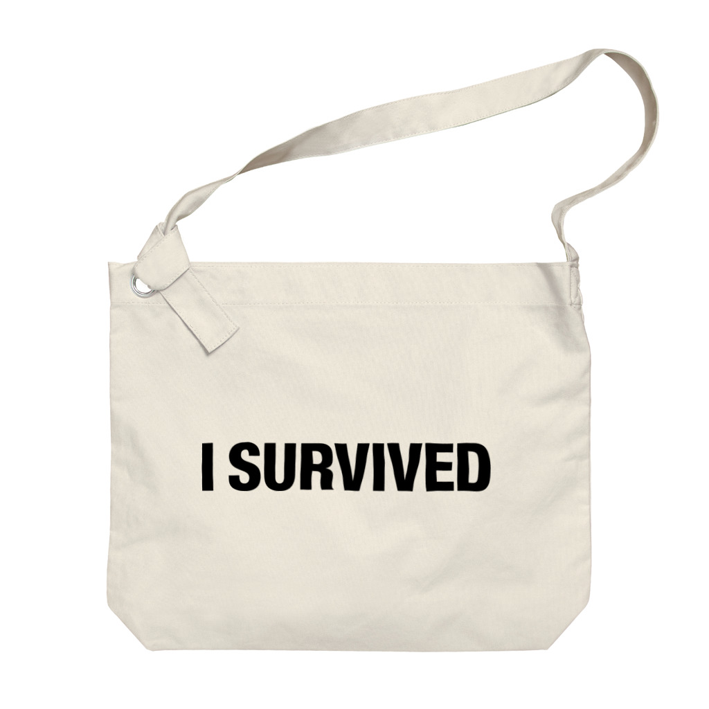 shoppのI SURVIVED BAG Big Shoulder Bag