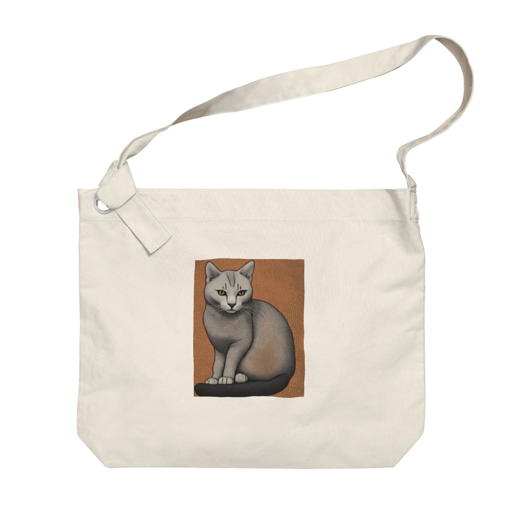 F2 Cat Design Shopのhairless cat 001 Big Shoulder Bag