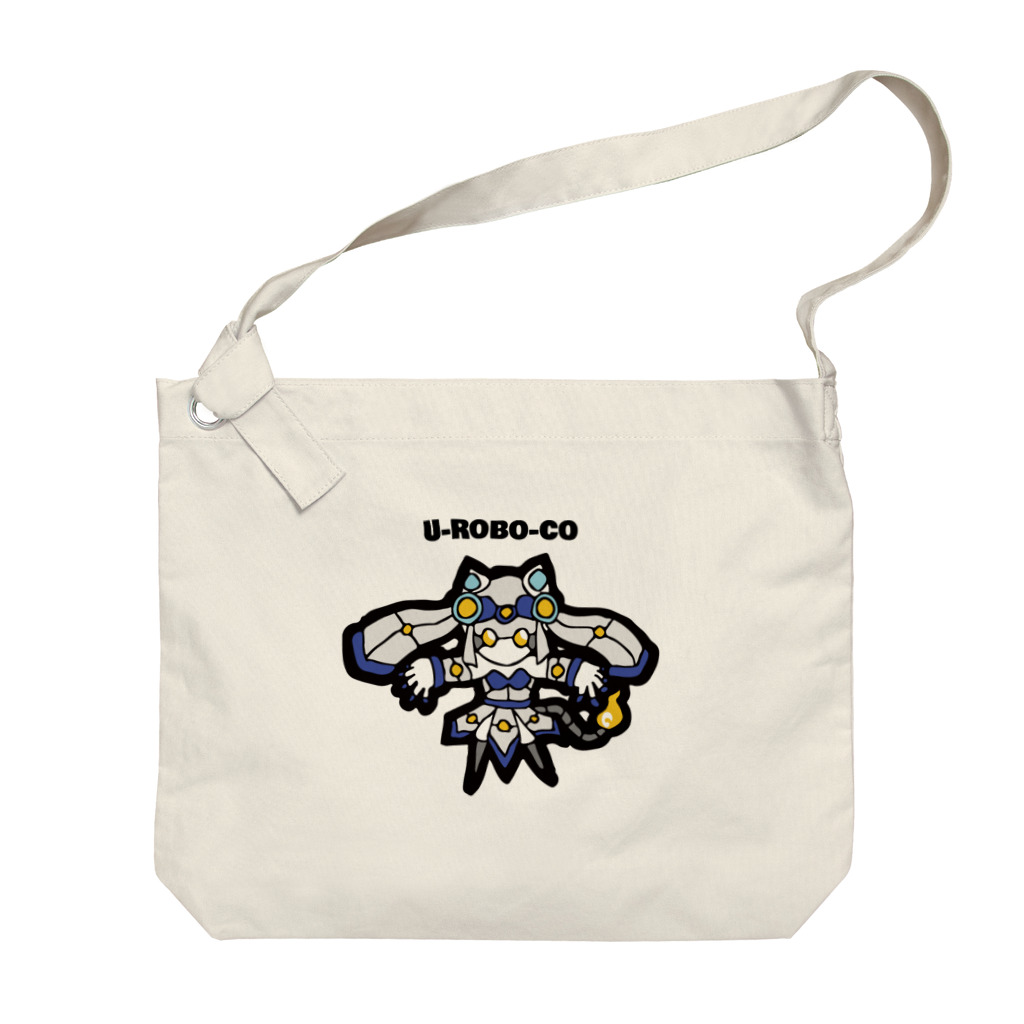 Shinta_garageのUロボ子 Big Shoulder Bag