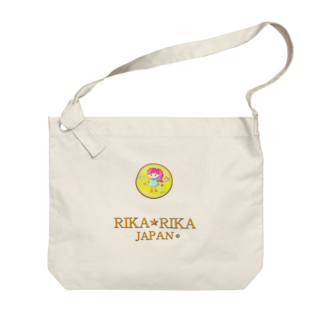 RIKA★JAPANのおーい！りっちゃん（YELLOW）ビッグショルダーバッグ Big Shoulder Bag