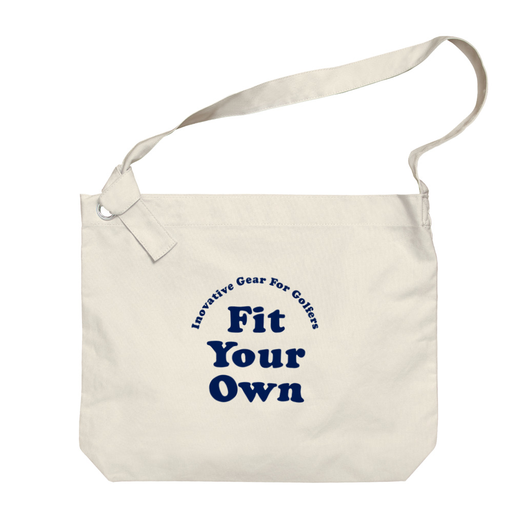 Fit Your Own（フィットユアオウン）のFit Your Ownロゴ(ショップカラー) Big Shoulder Bag