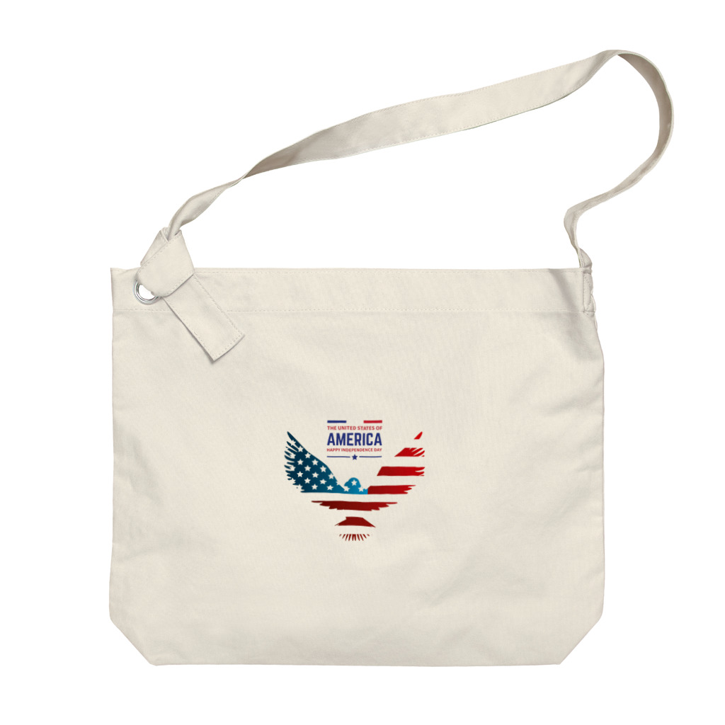 みーぬのUSA EAGLE Big Shoulder Bag