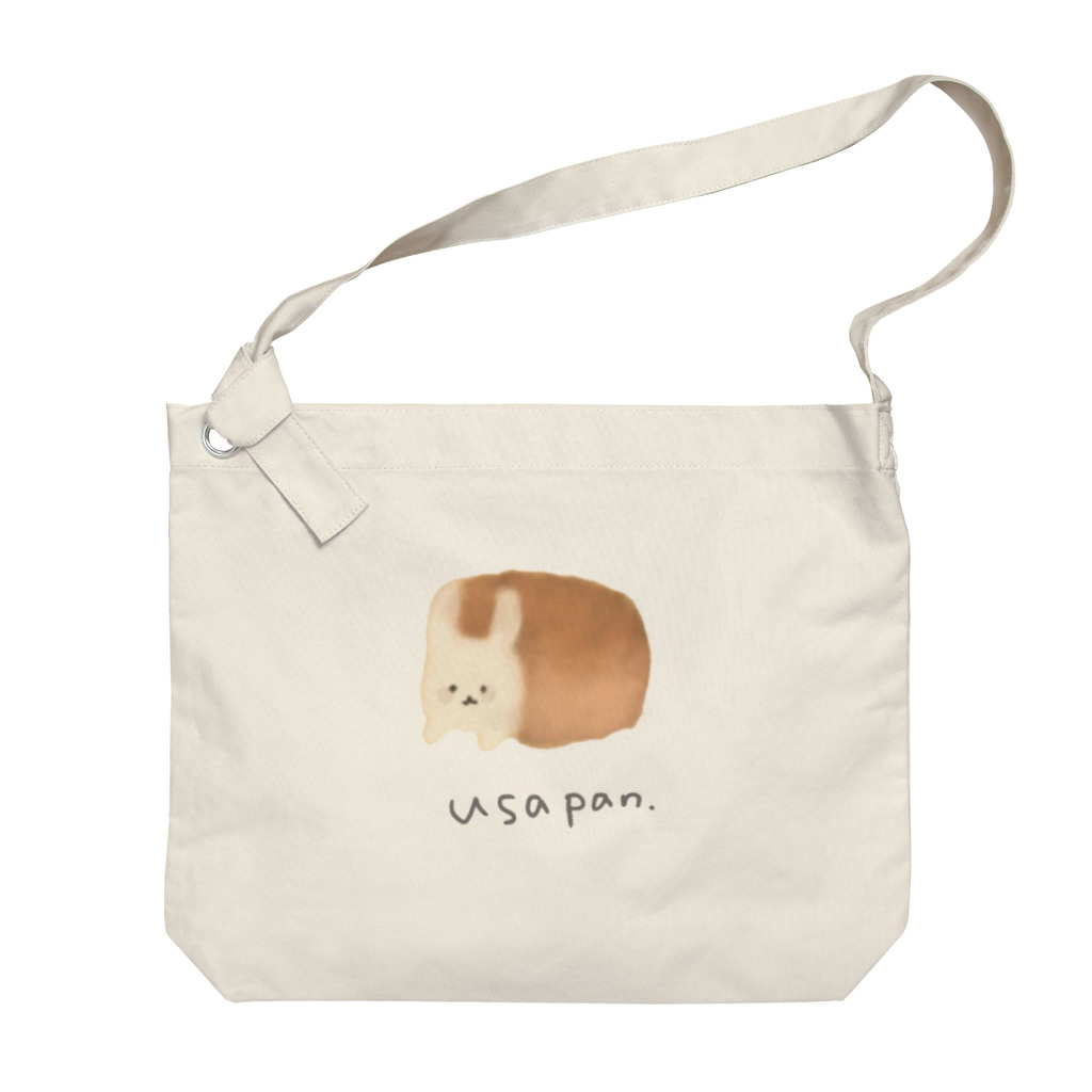 ゆるくて かわいい ANIMAL BAKERYのうさぎ×食パン うさパン Big Shoulder Bag