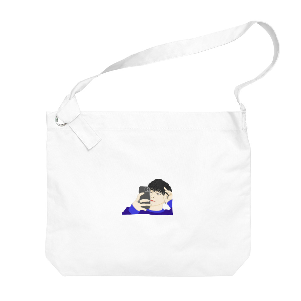 みらーせるふぃびっちのKorean boy Big Shoulder Bag