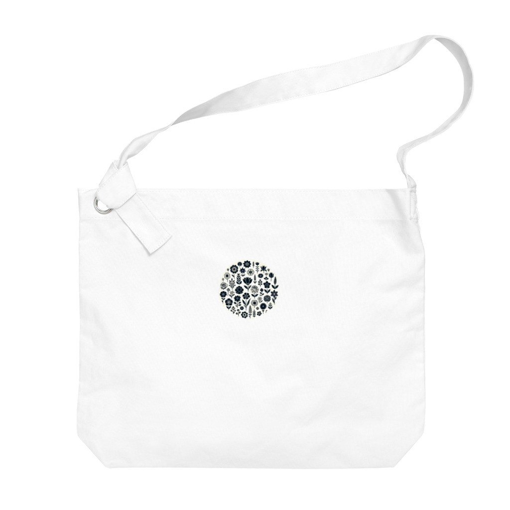 sansamのFlower circle Big Shoulder Bag