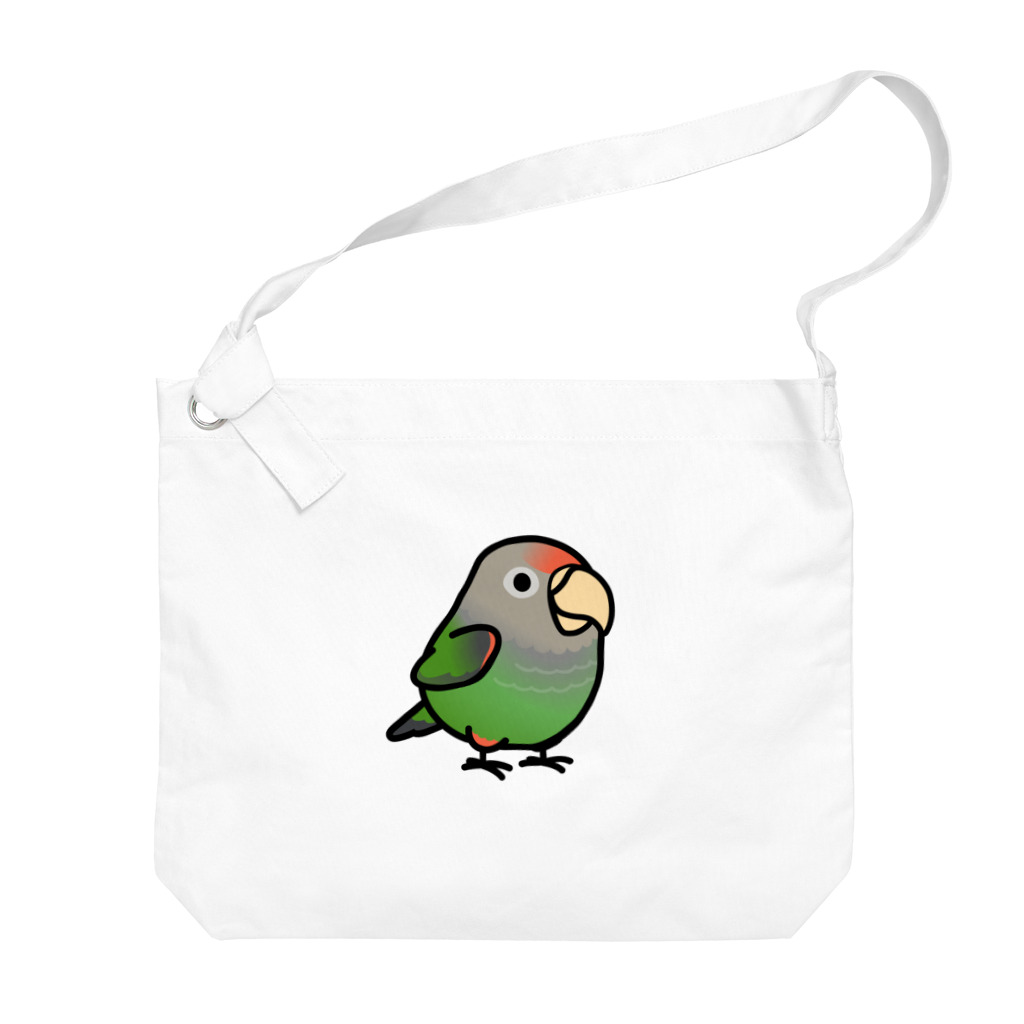 Cody the LovebirdのChubby Bird ハネナガインコ Big Shoulder Bag