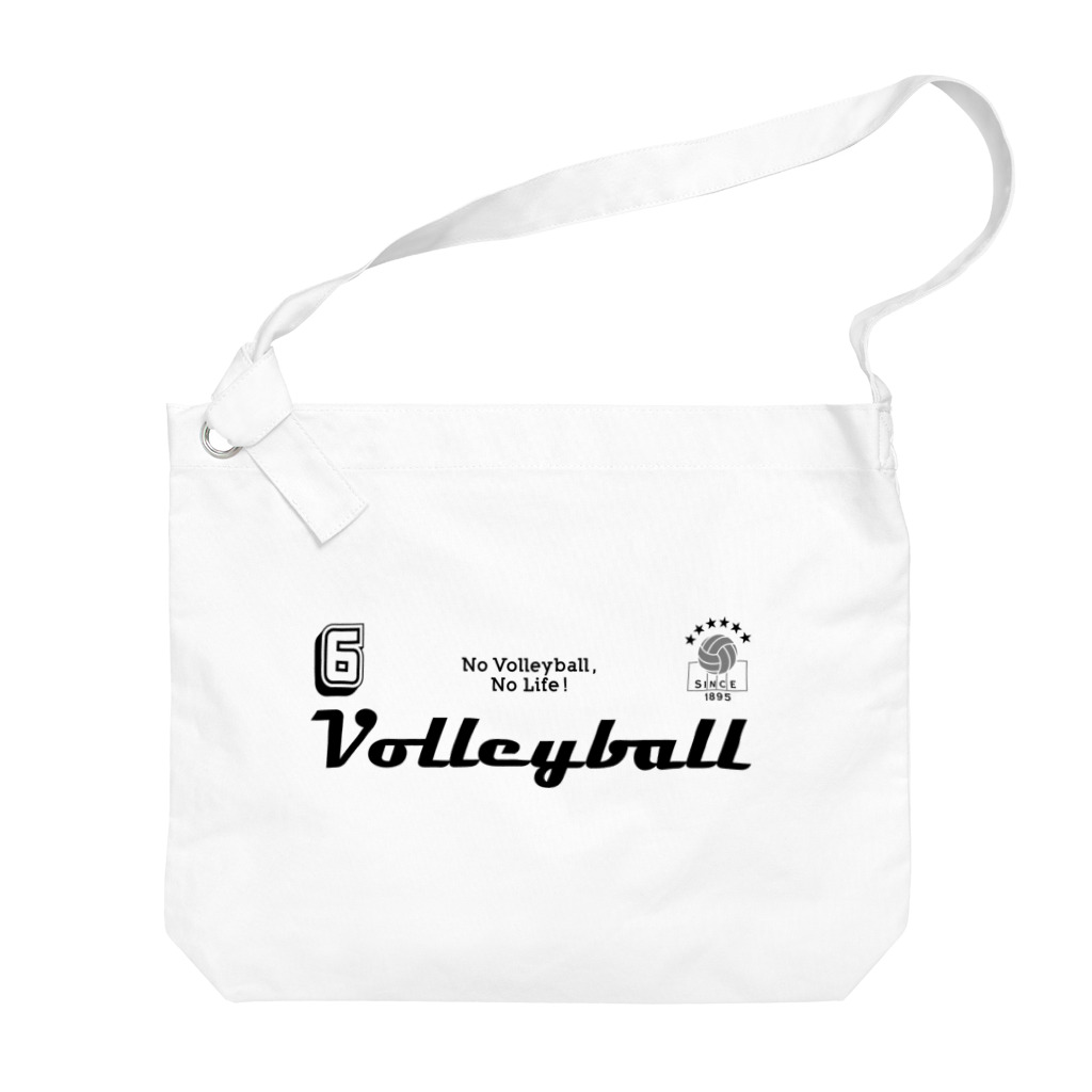 ShibuTのVolleyball(バレーボール) Big Shoulder Bag