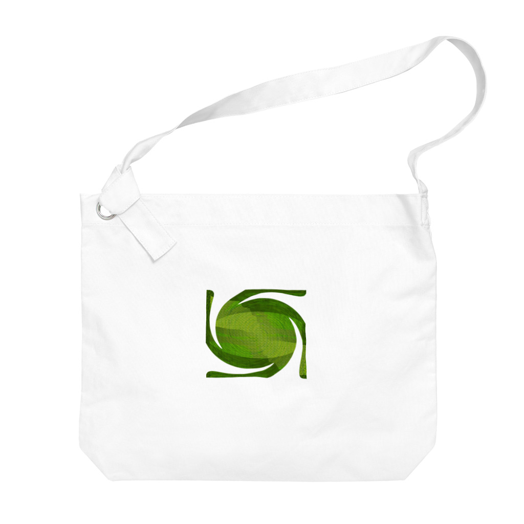 水草の藻１ Big Shoulder Bag