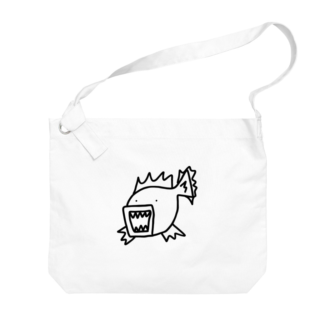 handmade asyouareのガガネ＝カサゴ Big Shoulder Bag