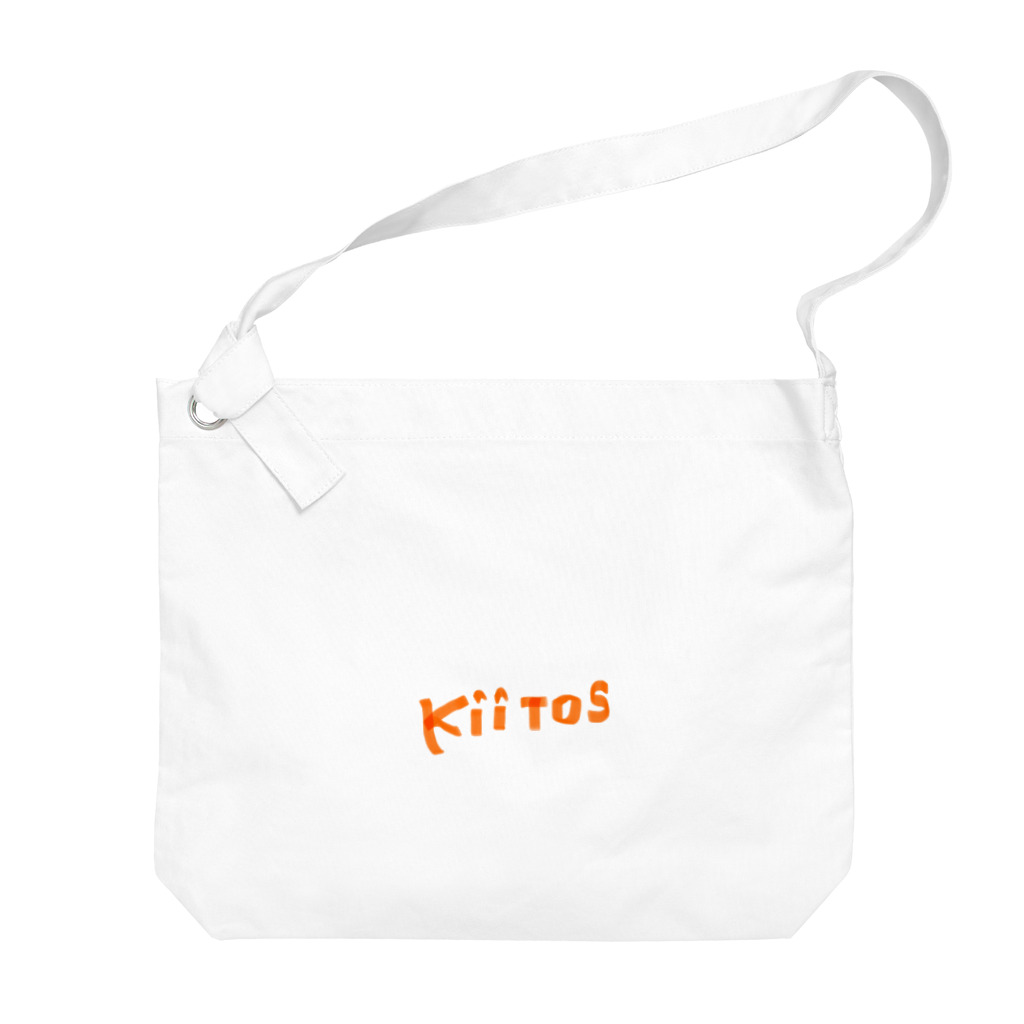 kiitos!のkiitos orange Big Shoulder Bag