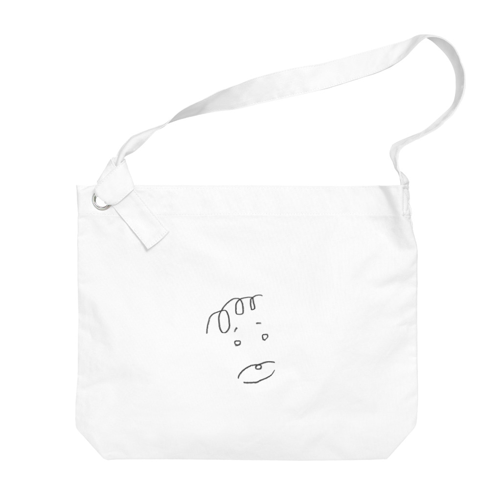 fuusen meitooのﾎﾟｰ・ﾎﾞｰくん Big Shoulder Bag