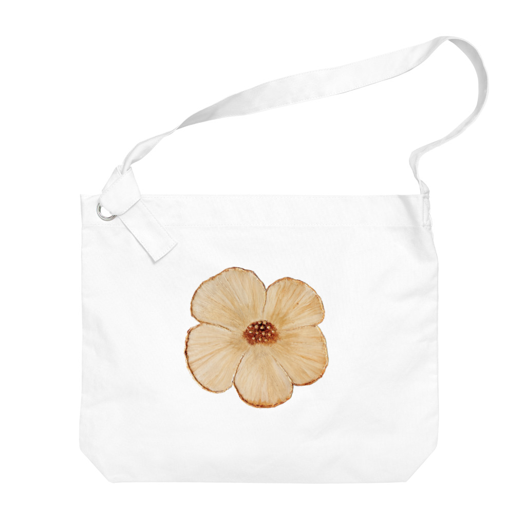 eclat-misaのflower series Big Shoulder Bag