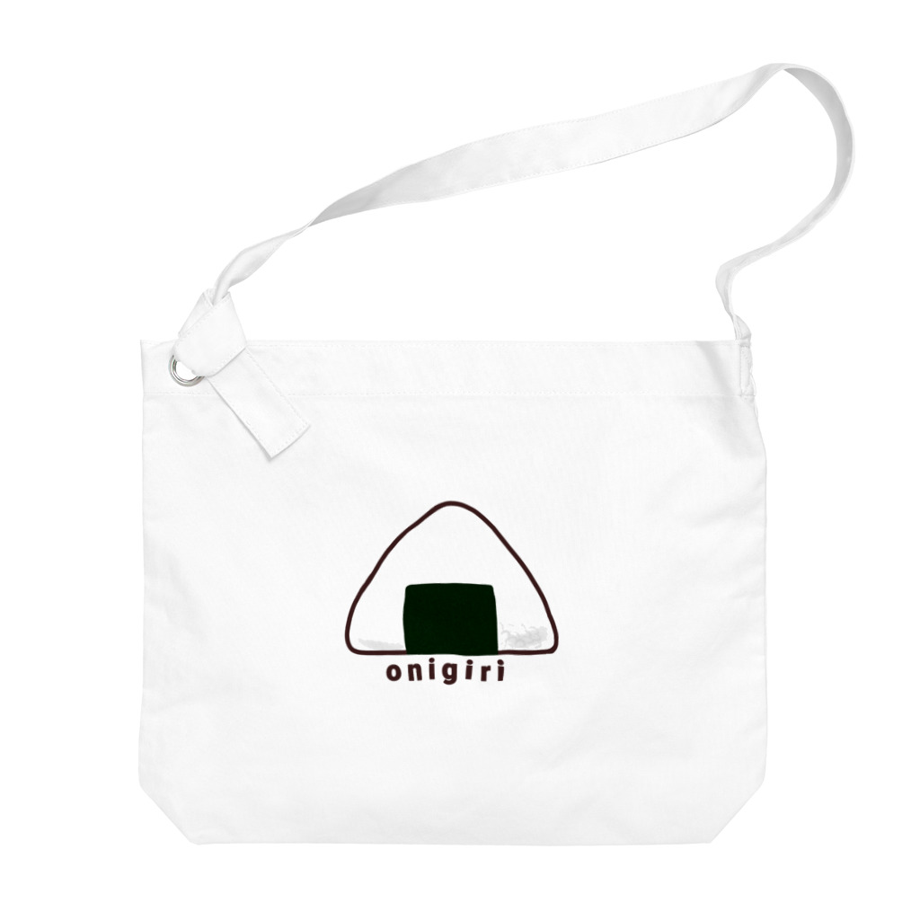 ほよまる堂のonigiri2 Big Shoulder Bag