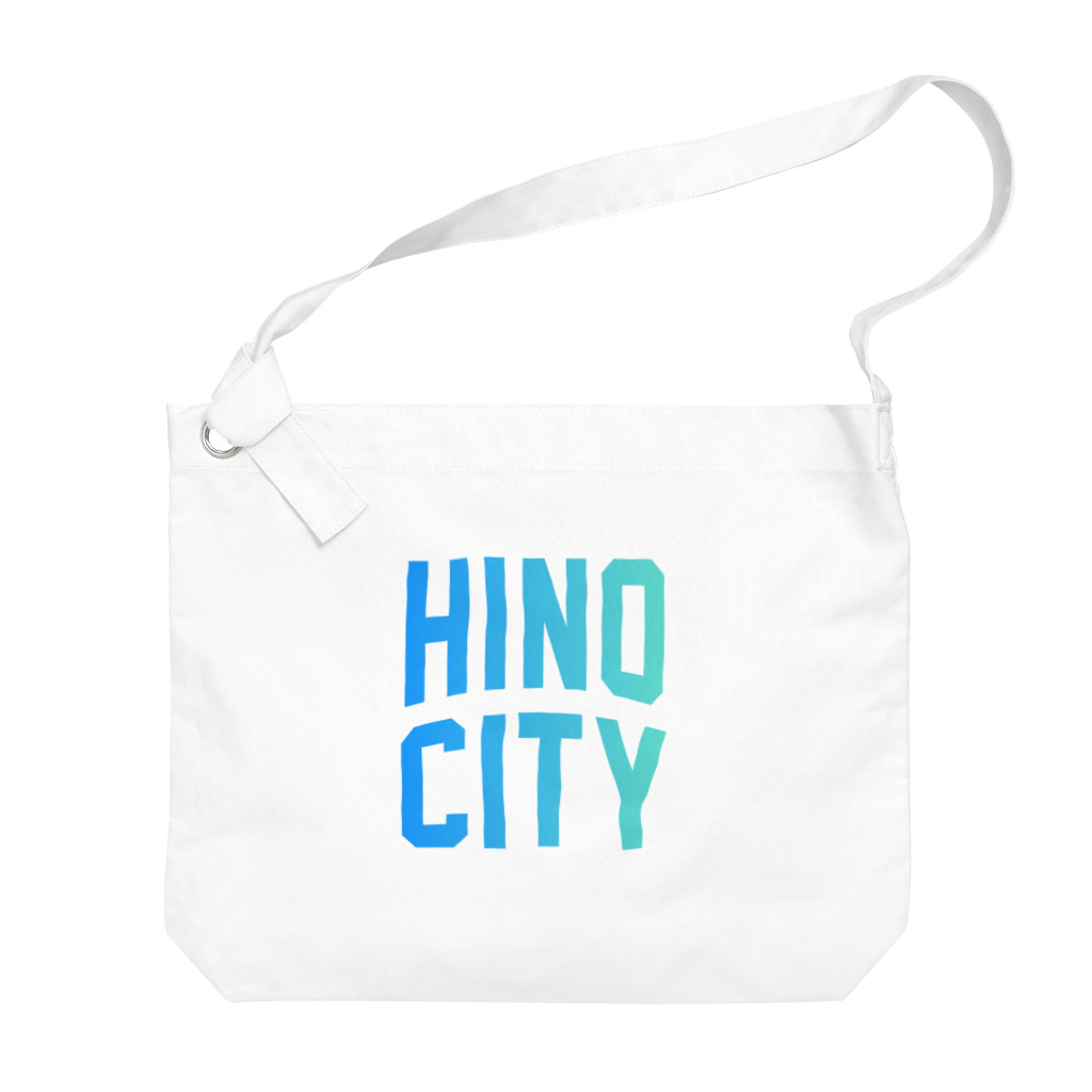 JIMOTOE Wear Local Japanの日野市 HINO CITY Big Shoulder Bag