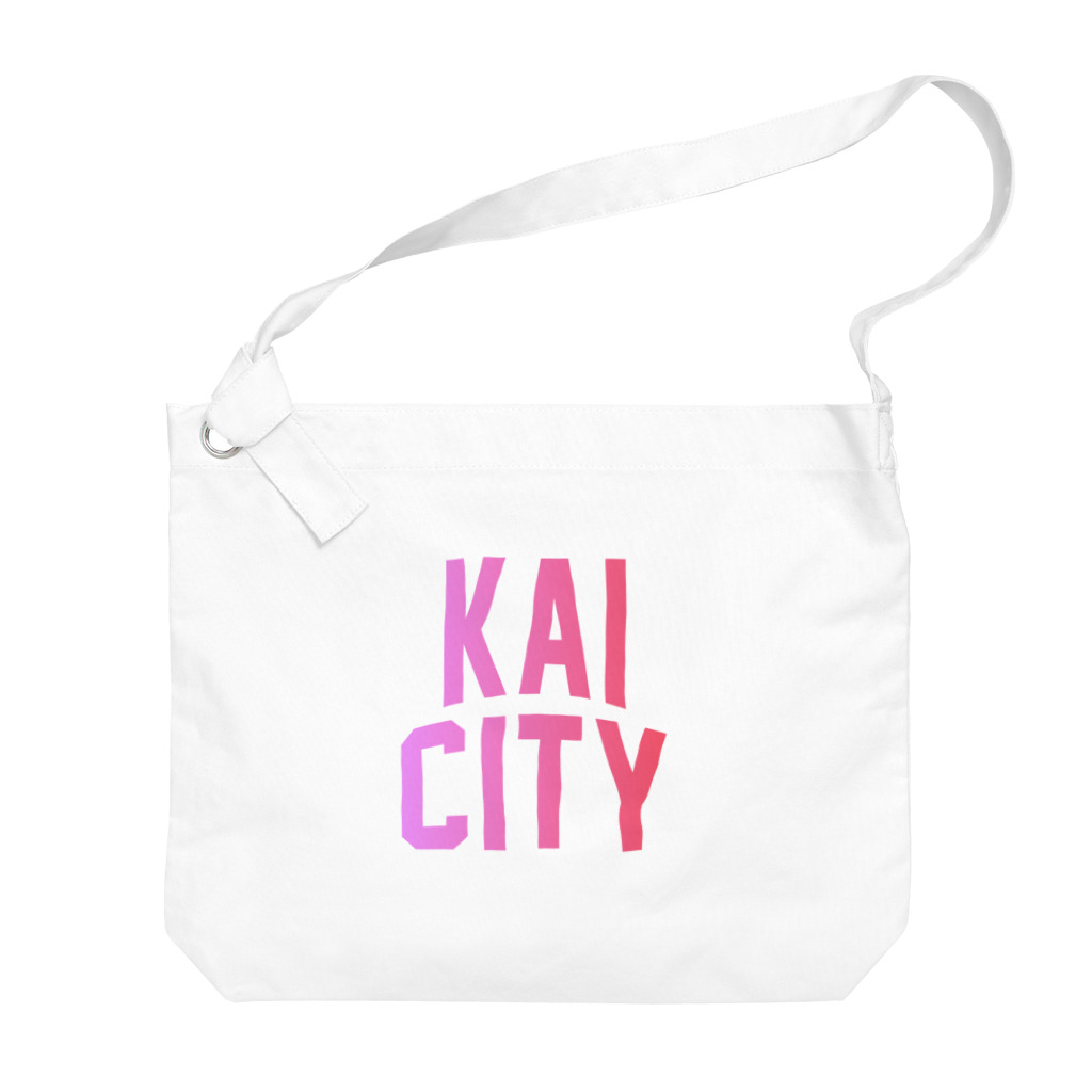 JIMOTOE Wear Local Japanの甲斐市 KAI CITY ビッグショルダーバッグ