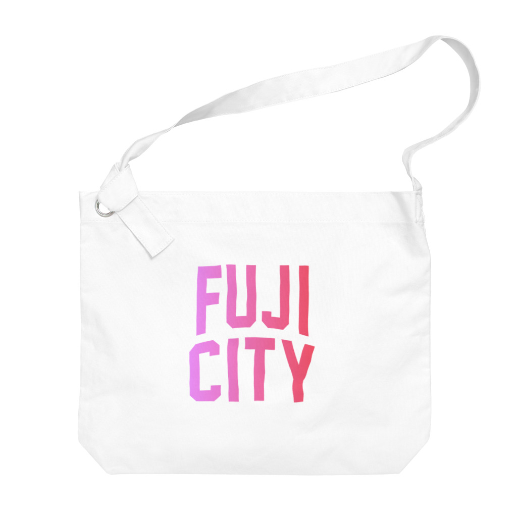 JIMOTO Wear Local Japanの富士市 FUJI CITY Big Shoulder Bag