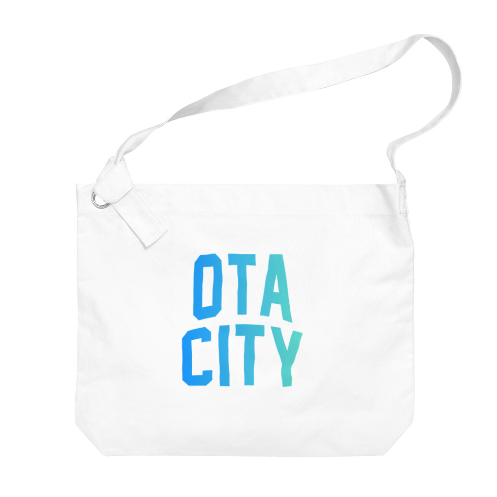 JIMOTOE Wear Local Japanの太田市 OTA CITY Big Shoulder Bag