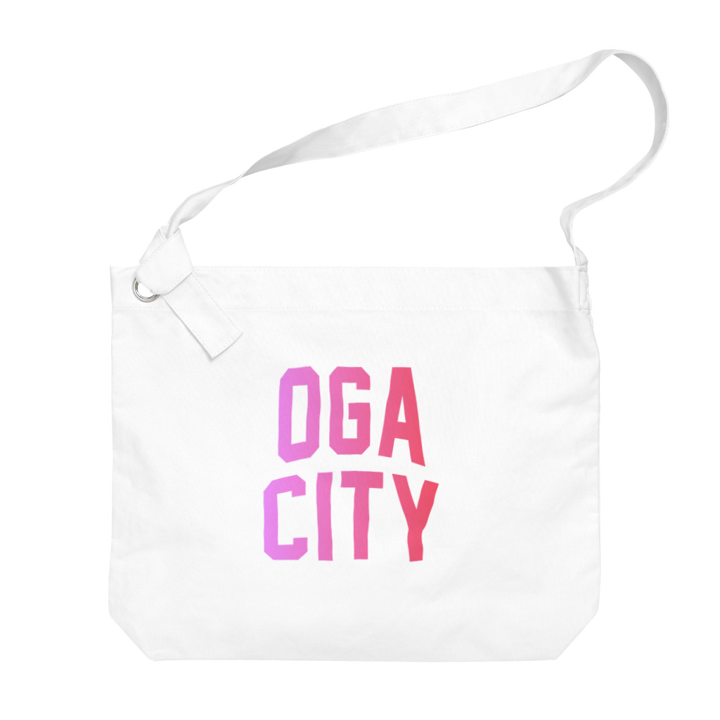 JIMOTOE Wear Local Japanの男鹿市 OGA CITY ビッグショルダーバッグ