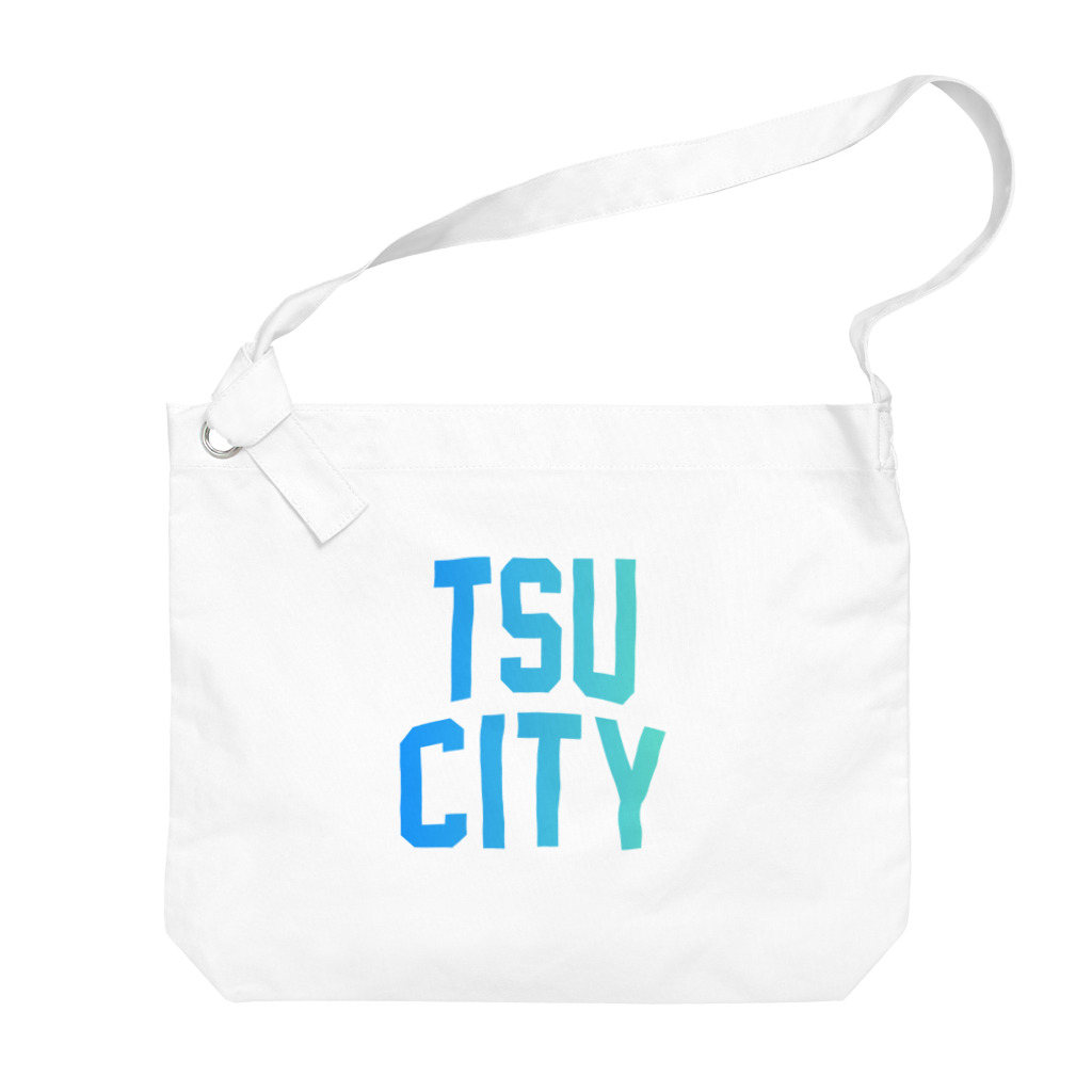 JIMOTOE Wear Local Japanの津市 TSU CITY Big Shoulder Bag
