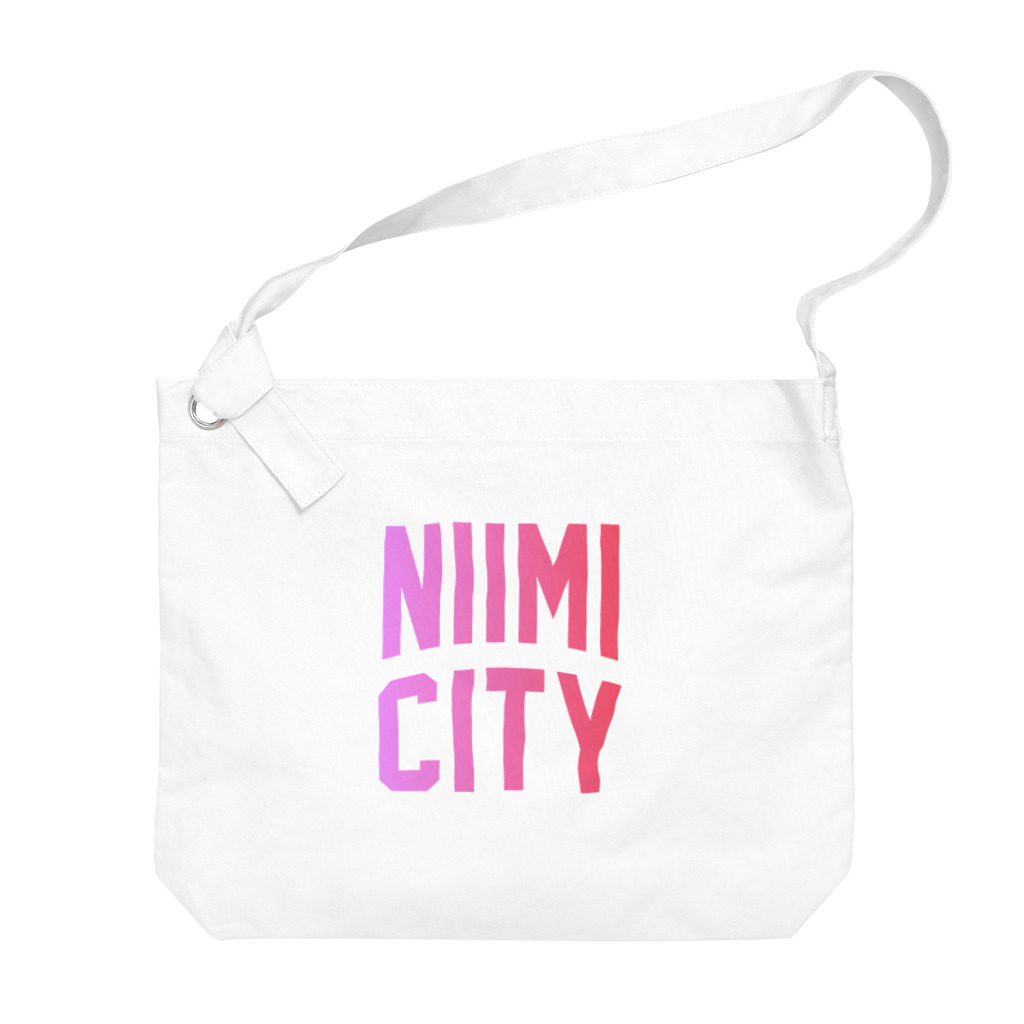 JIMOTOE Wear Local Japanの新見市 NIIMI CITY Big Shoulder Bag