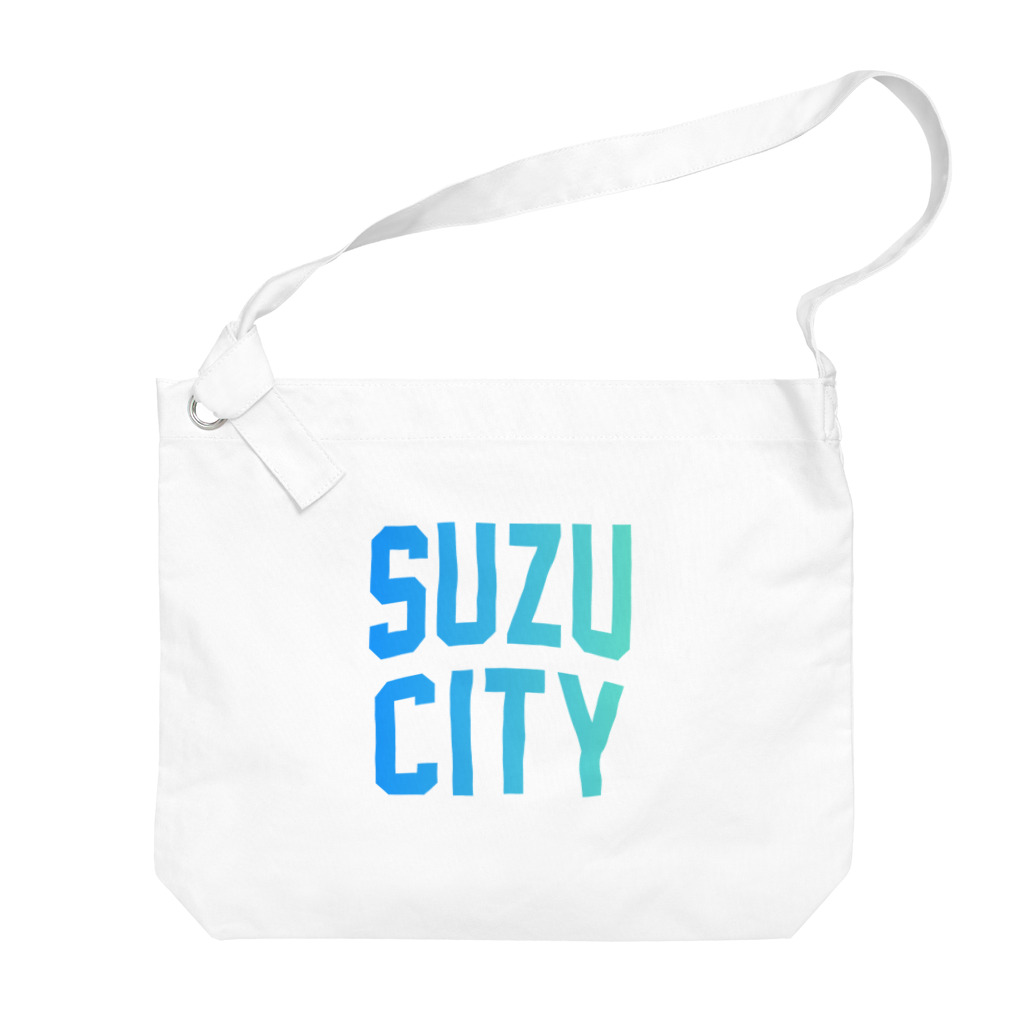 JIMOTOE Wear Local Japanの珠洲市 SUZU CITY ビッグショルダーバッグ