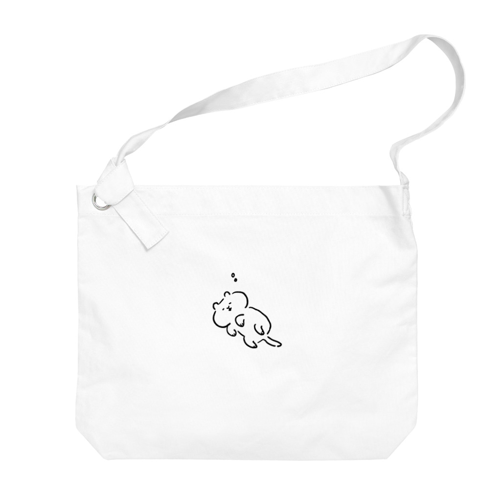 くらたみゆう | イラストレーターのすやすや猫 Big Shoulder Bag