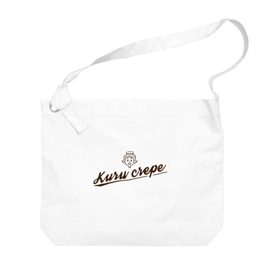 kurucrepeのkuru crepeオリジナル Big Shoulder Bag