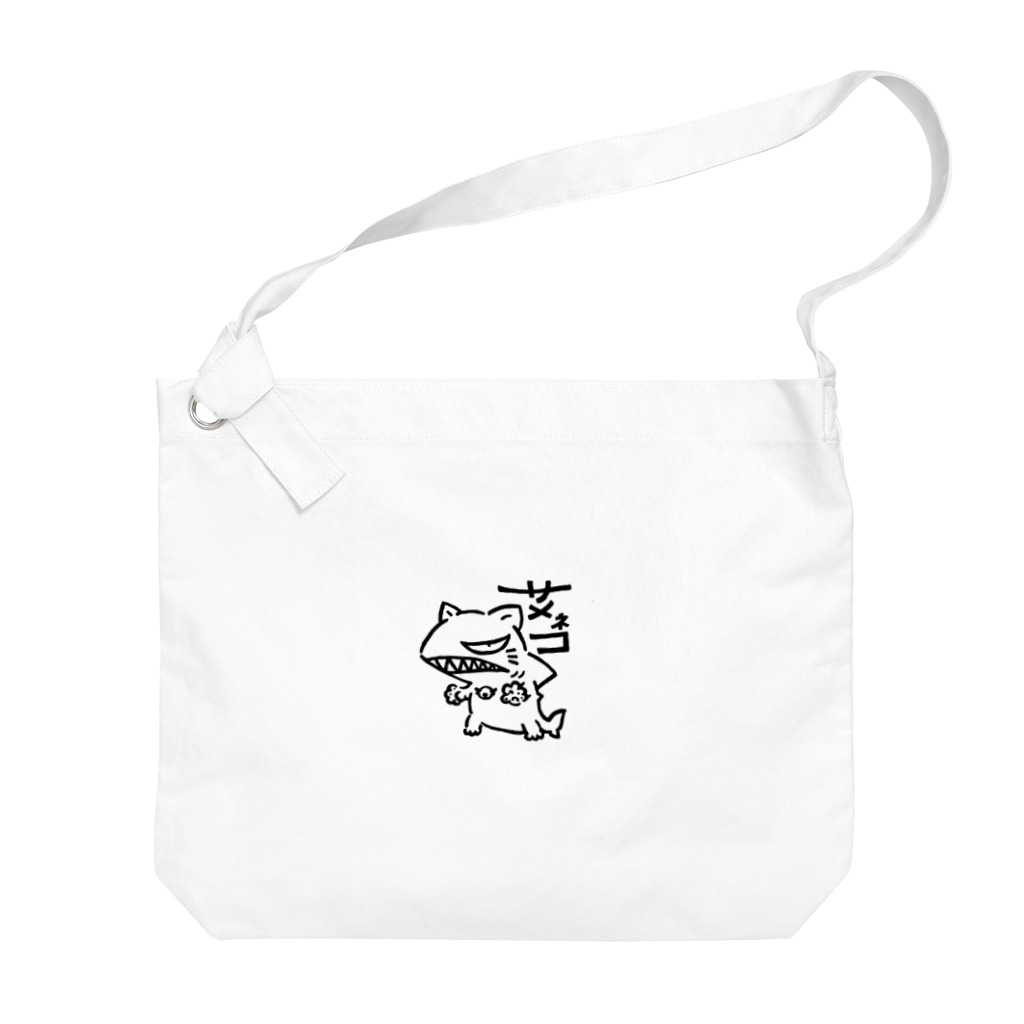 カリツォーのサメネコ Big Shoulder Bag