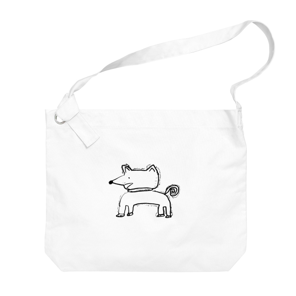 Fumito Abe / neccoのあべさんの犬 Big Shoulder Bag