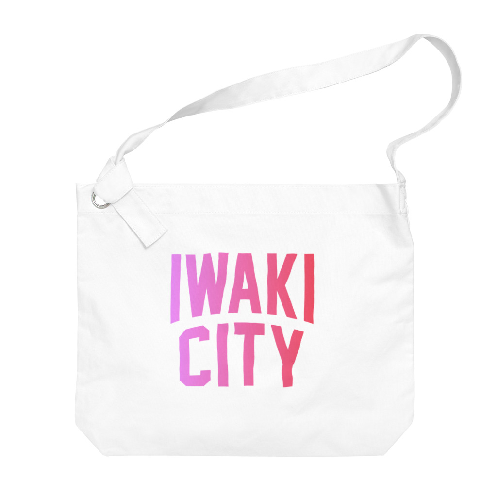 JIMOTO Wear Local Japanのいわき市 IWAKI CITY Big Shoulder Bag