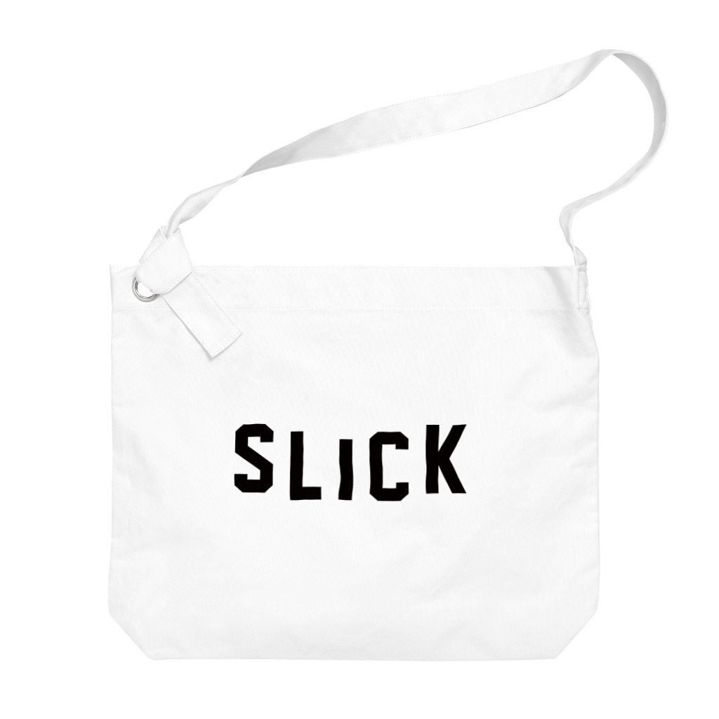 AliviostaのSLICK スリック ロゴ Big Shoulder Bag