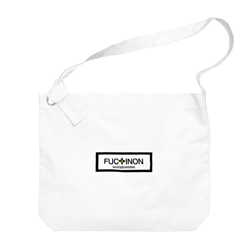 FUCKINONのロゴ Big Shoulder Bag