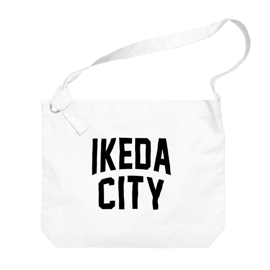 JIMOTOE Wear Local Japanの池田市 IKEDA CITY ビッグショルダーバッグ