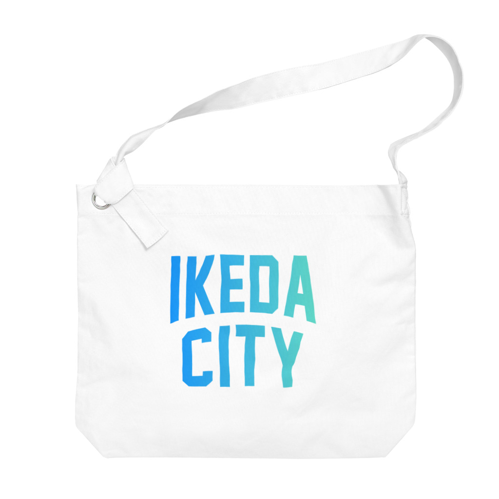 JIMOTOE Wear Local Japanの池田市 IKEDA CITY Big Shoulder Bag