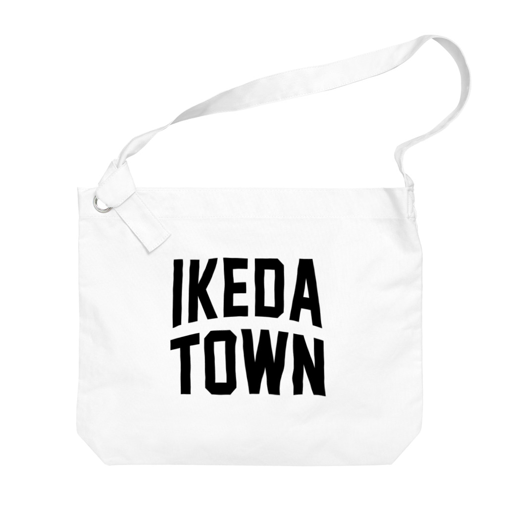 JIMOTOE Wear Local Japanの池田町 IKEDA TOWN Big Shoulder Bag