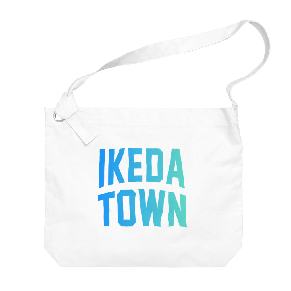 JIMOTOE Wear Local Japanの池田町 IKEDA TOWN Big Shoulder Bag