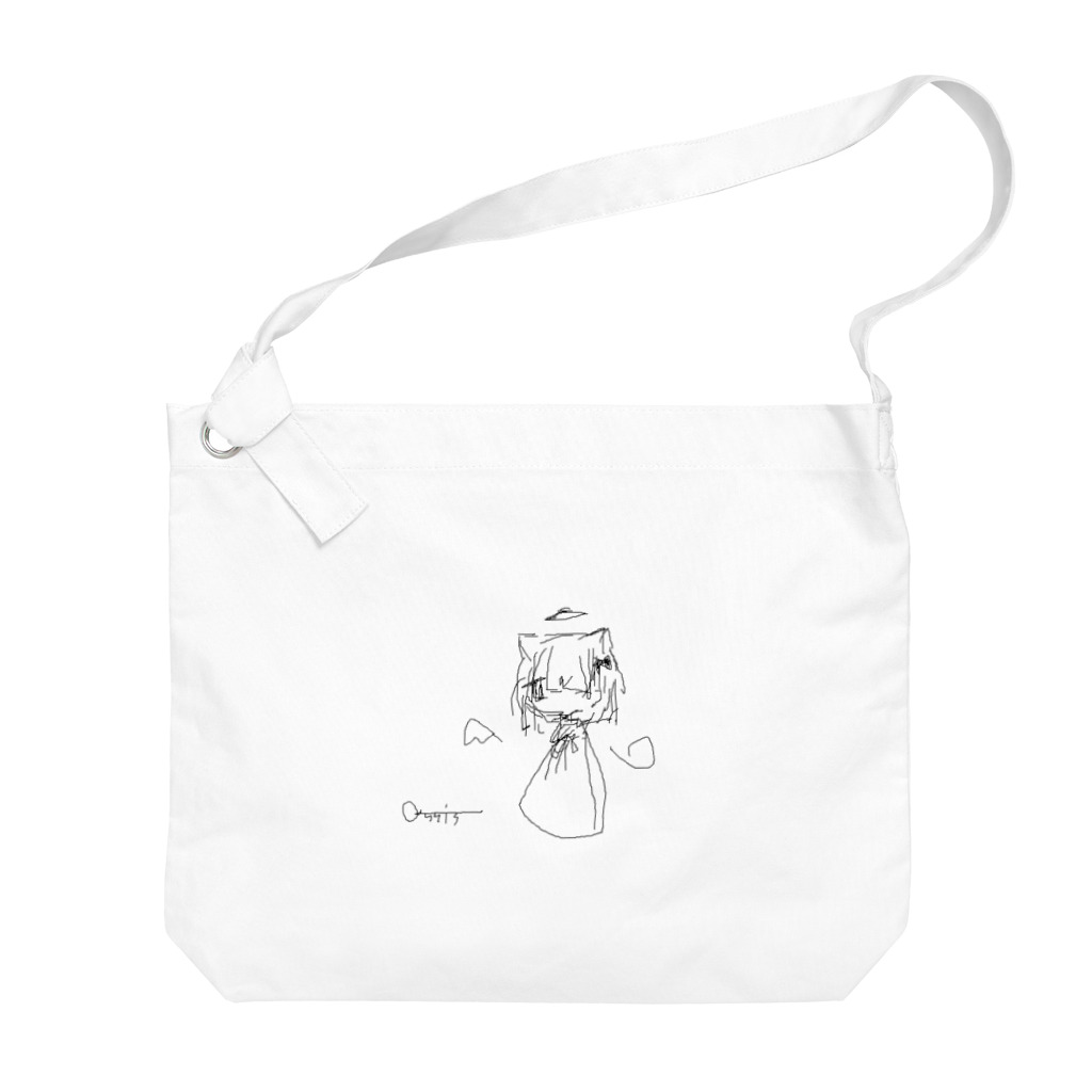 かしすのまうすかき Big Shoulder Bag