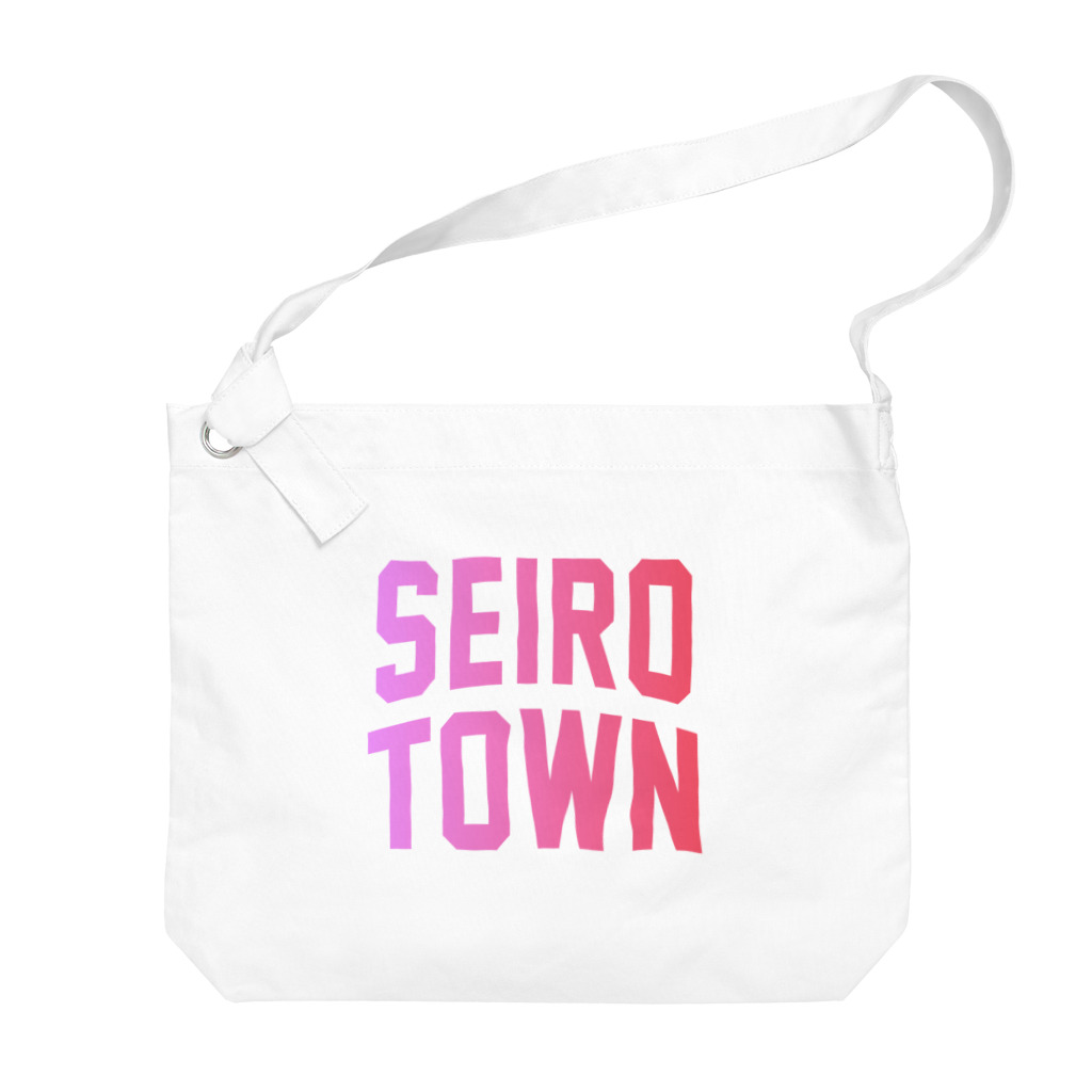 JIMOTOE Wear Local Japanの聖籠町 SEIRO TOWN ビッグショルダーバッグ