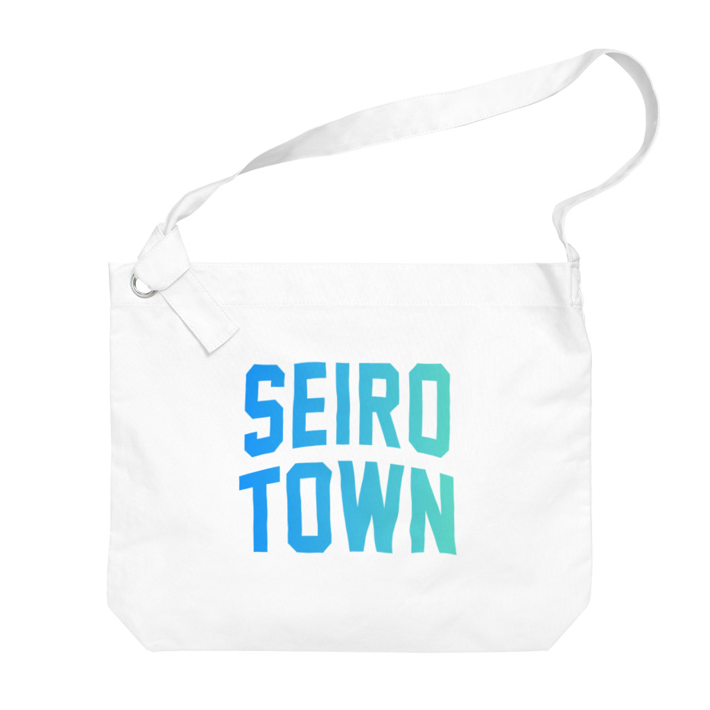 JIMOTOE Wear Local Japanの聖籠町 SEIRO TOWN ビッグショルダーバッグ