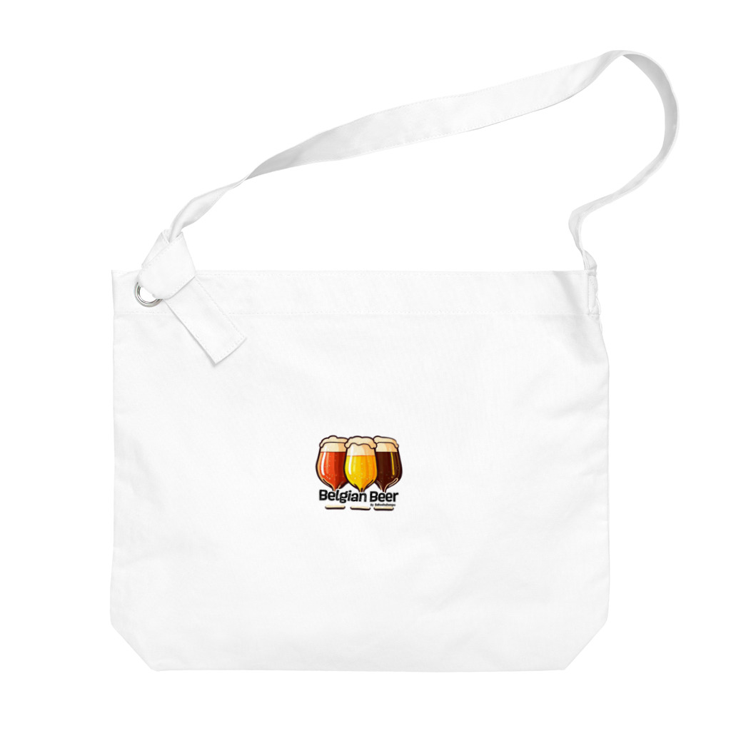 ベルギービールバー麦酒本舗公式グッズの3Belgian Beers Big Shoulder Bag